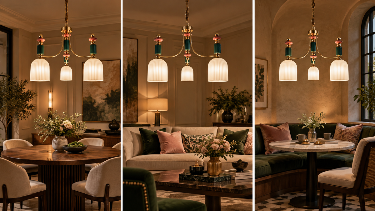 All That Matters ( Glass & Ceramic ) Chandelier