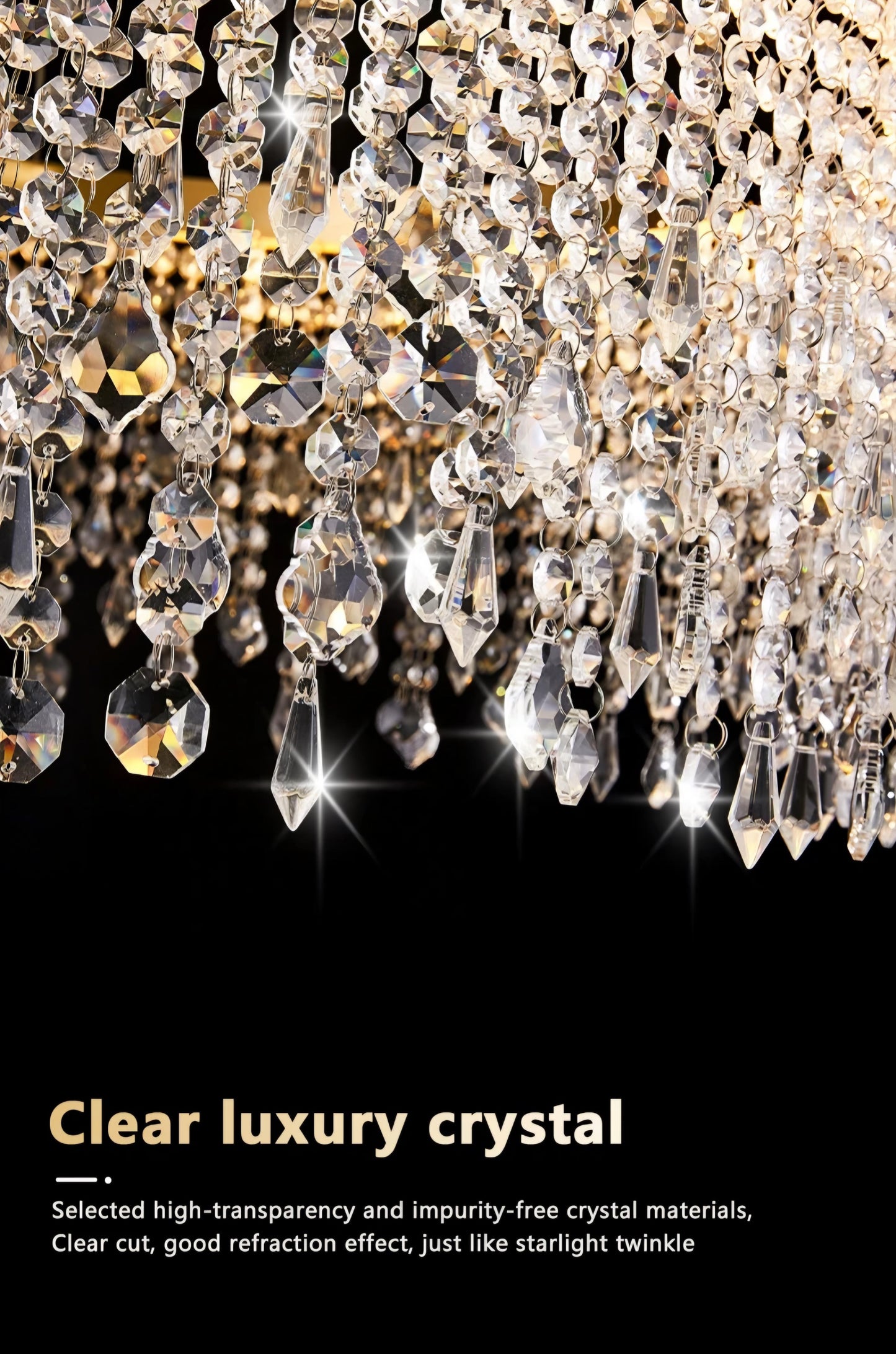 Round Crystal Chandelier